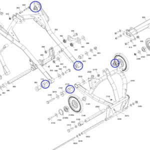 Lynx alustan liukulaakerit